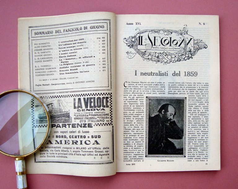 Il Secolo XX Anno XVI N 6 1 giugno 1917 …