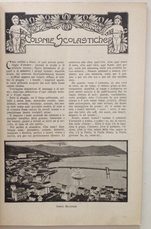 Il Secolo XX n. 7 1∞ Luglio 1917 Cadorna Colonie …