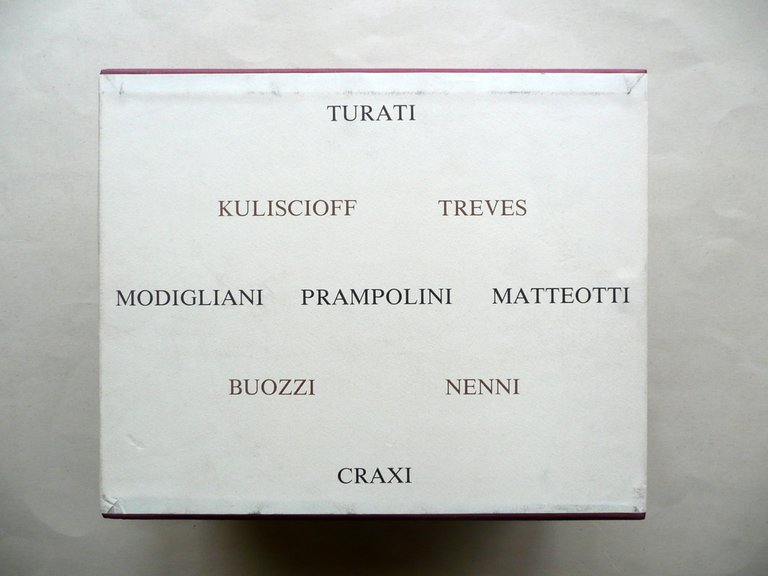 Il Socialismo Riformista Italiano O. Pugliese Marsilio 1981 7 Volumi …