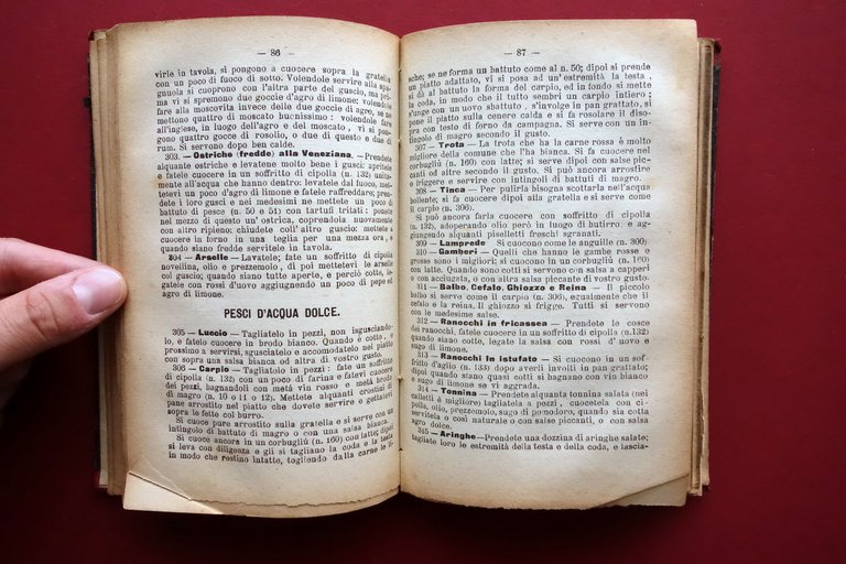 Il Sovrano dei Cuochi G. Lubrano Napoli 1905 5∞ Edizione …