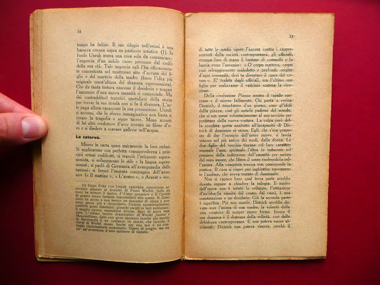 Il Teatro Tedesco del Novecento Leonello Vincenti Piero Gobetti Ed. …