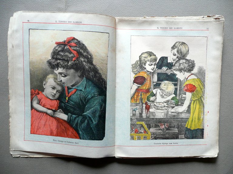 Il Tesoro dei Bambini Parte XII Edoardo Perino Roma 1895 …