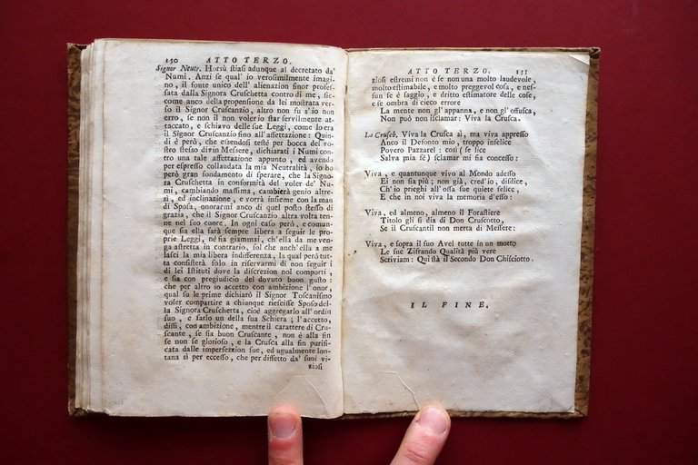 Il Toscanismo e la Crusca o sia il Cruscante Impazzito …