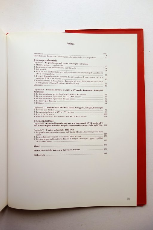 Il Vetro in Toscana Strutture Prodotti Immagini Secc. XIII-XX Lalli …