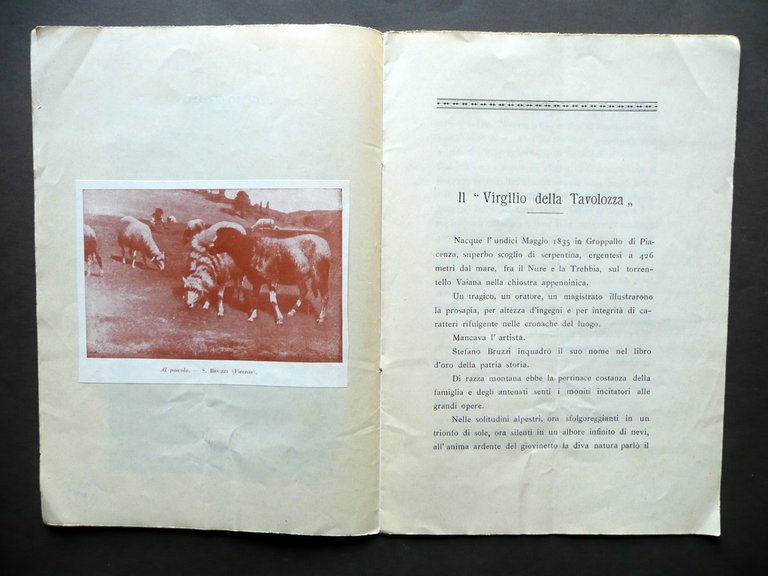 Il Virgilio della Tavolozza Carlo Giarelli Battei Parma 1911 Stefano …