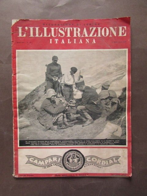 Illustrazione Italiana Mille Miglia Taruffi Pintacuda Lurani Automobilismo 1938