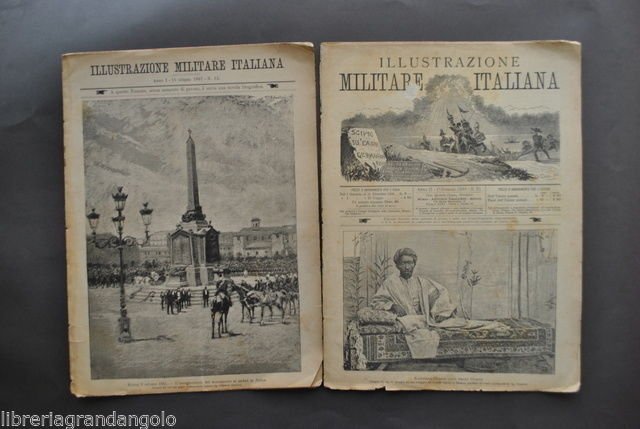 Illustrazione Militare Italiana Massaua Habab Africa Campo Abd El Kader … | Immagine principale