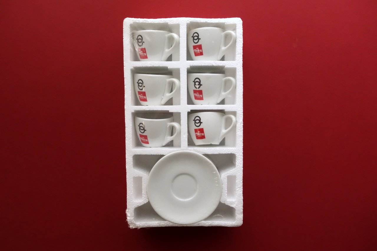 Illy Caffè 6 Tazzine con Piattini SPM Bayreuth Anni '70 …