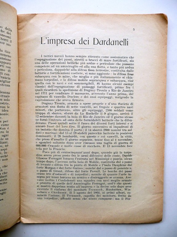 Impresa dei Dardanelli Moderna Guerra d'Assedio Armi e Politica Num. …