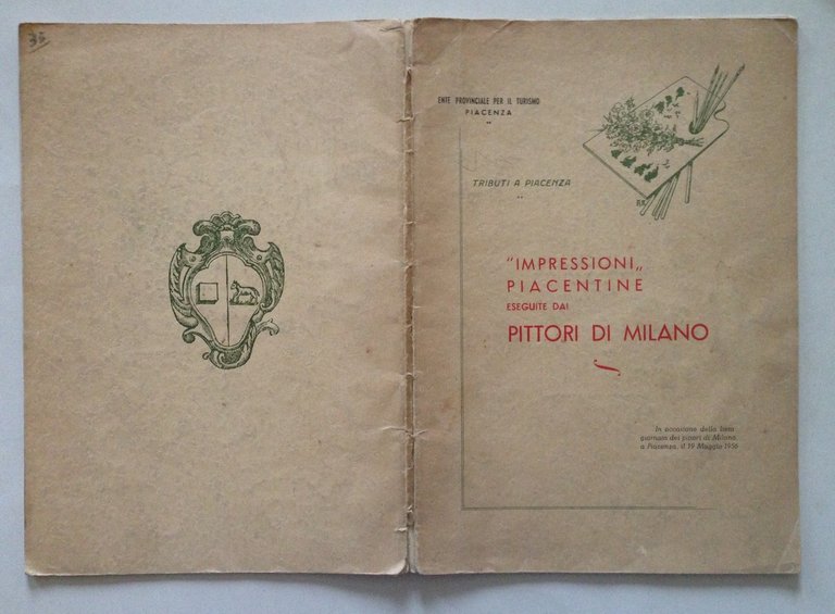 Impressioni Piacentine Eseguite dai Pittori di Milano Tributi a Piacenza …