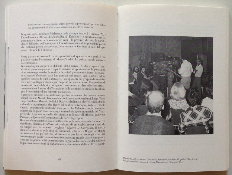 In Forma di Musica Quarant'Anni di Opere e Concerti al …