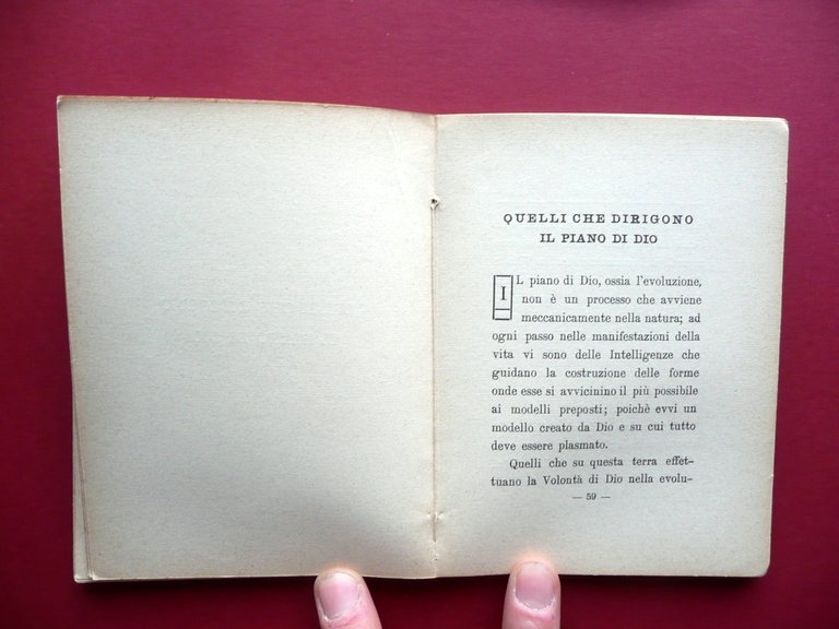 In Suo Nome C. Jinarajadasa Societ‡ Teosofica Italiana Genova 1913 …