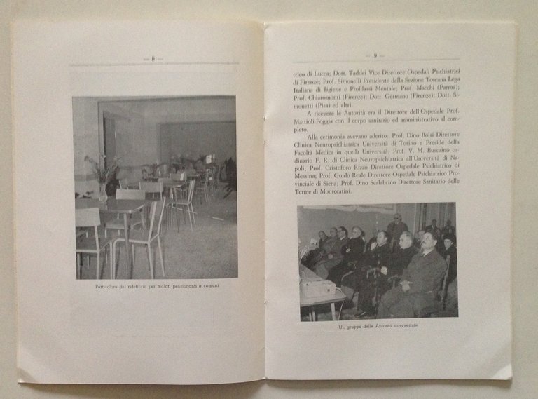 Inaugurazione Della Villa Tanzi e Lugaro Nell'Ospedale Neuropsichiatrico Pacini | Immagine Gallery 3