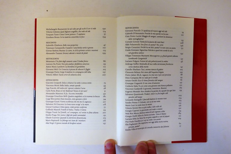Incipit 100 Versi della Poesia Italiana a cura di Nanni …