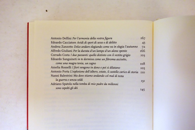 Incipit 100 Versi della Poesia Italiana a cura di Nanni …