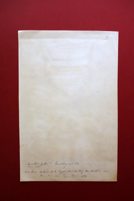 Incisione Galle Frontespizio Histoire Entree de la Reyne Mere Pays …