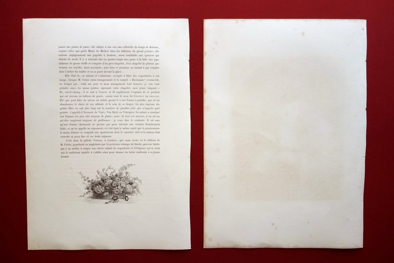 Incisione in Acciaio Le Chapeau de Brigand Thomas Unwins Met‡ …