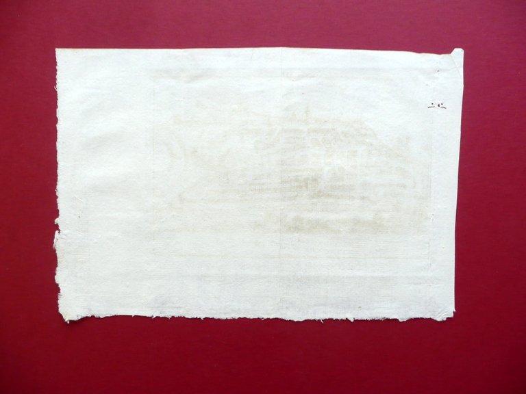 Incisione La Citt‡ di Cesena nella Romagna dello Stato Ecclesiastico …