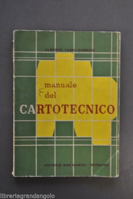 Industria Commercio Manuale Cartotecnico Tassi Carboni Bergamo 1964