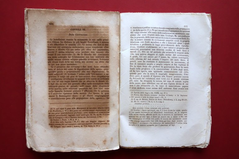 Influenza del Cristianesimo sul Diritto Civile dei Romani Fiaccadori 1854