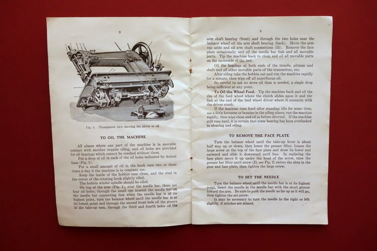 Instructions for Using Singer Sewing Machines Classes 12W 14W USA …