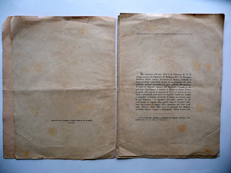 Intorno ad un Diploma di Corrado il Salico Anno 1038 …