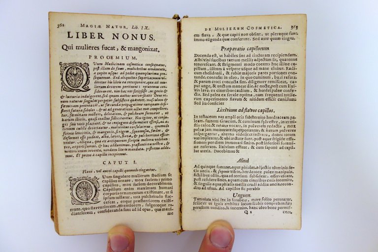 Iohannis Baptistae Portae Magiae Naturalis Weyerstraten Amsterdam 1664 Raro