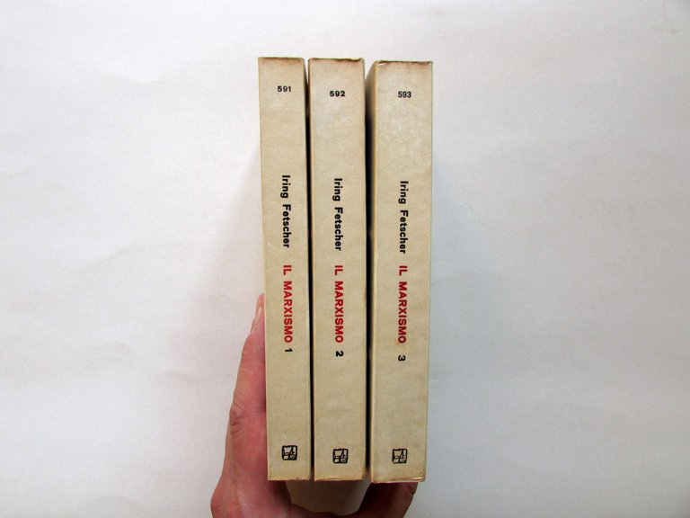 Iring Fetscher il Marxismo Storia Documentaria Feltrinelli UE 3 Volumi1 … | Immagine Gallery 2
