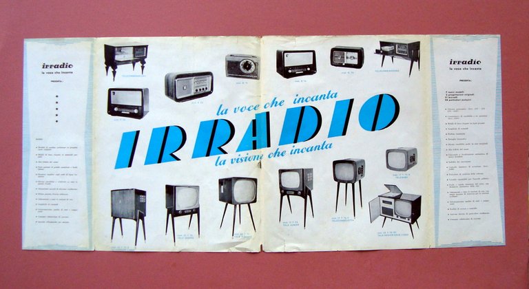 Irradio Catalogo-Copertina Fenarete Anno VIII N 5 1957