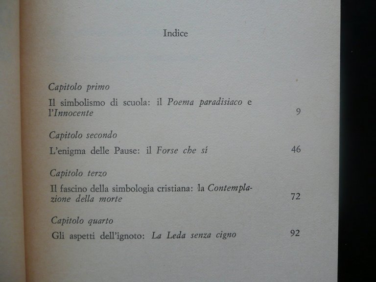 Isabella Nardi Dal Simbolo all'Ingoto Simbolismo Dannunziano Vita Pensiero 1976