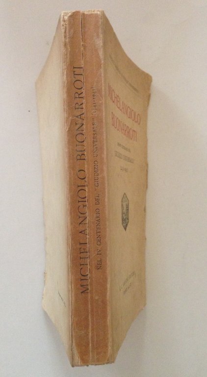 ISTITUTO NAZIONALE STUDI SUL RINASCIMENTO MICHELANGIOLO BUONARROTI SANSONI 1942