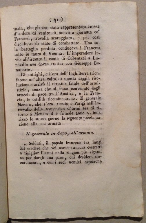 Istoria Della Vita del Gen. in Capo Moreau Napoleonica Tip. …