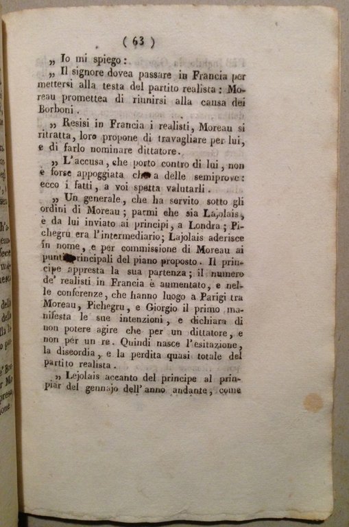 Istoria Della Vita del Gen. in Capo Moreau Napoleonica Tip. …