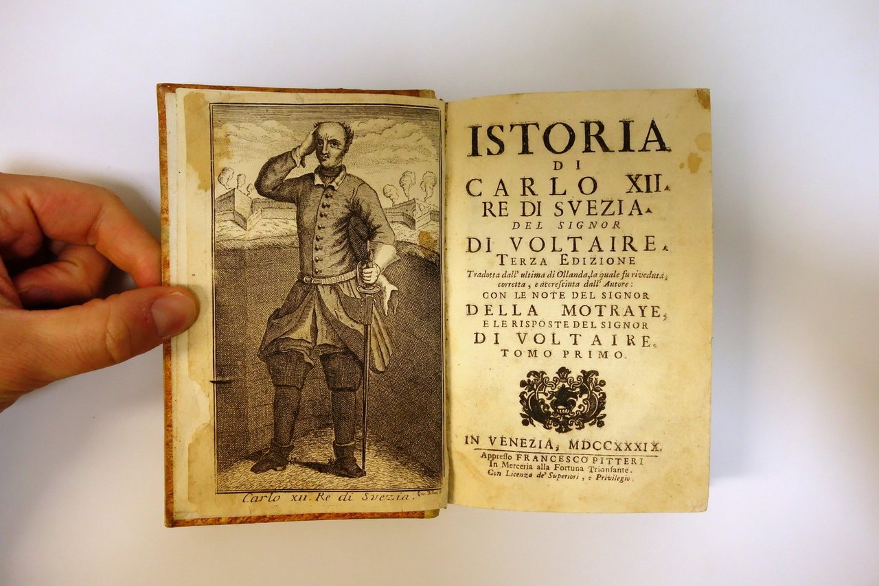 Istoria di Carlo XII Re di Svezia del Signor di …