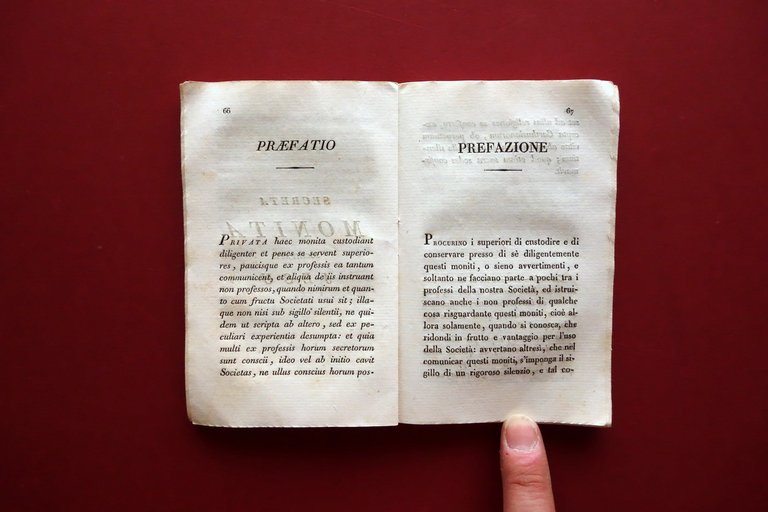 Istruzioni Secrete della Compagnia di Ges˘ Tip. della Propaganda Roma … | Immagine Gallery 5