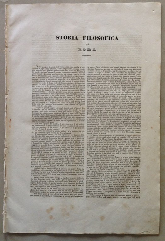 ITALIA IN MINIATURA NAPOLI MARSIGLI 1839 INCISIONE RAME ROMA MODERNA … | Immagine Gallery 3