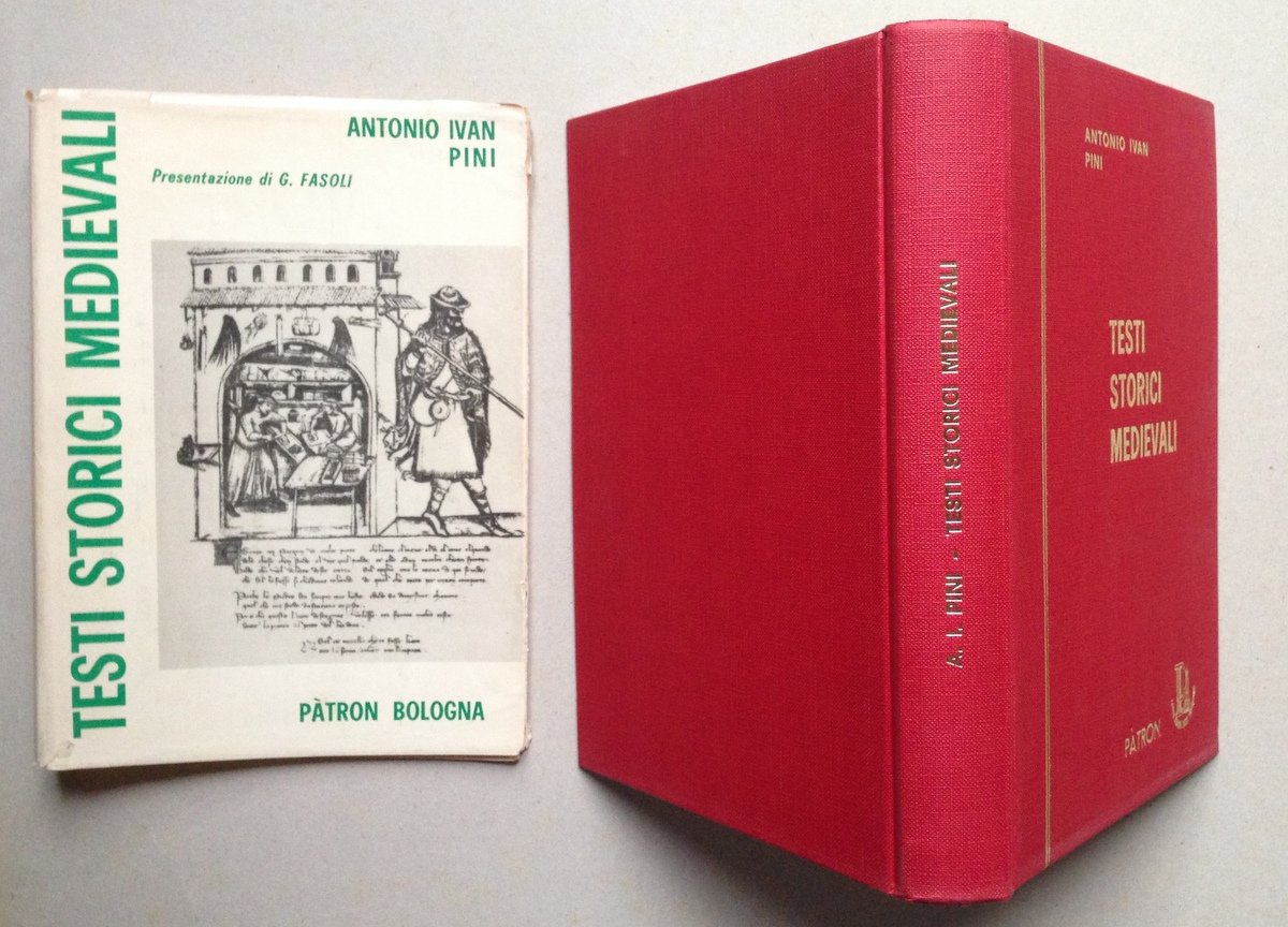 Ivan Pini Testi Storici Medievali Presentazione Gina Fasoli Patron Bologna … | Immagine principale