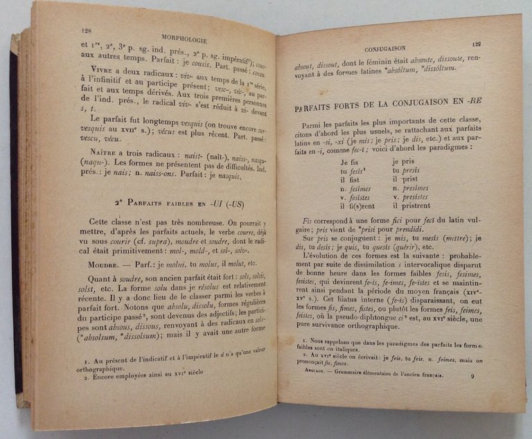 J. Anglade Grammaire Elementaire de L'Ancien Francais Librairie Colin Paris …