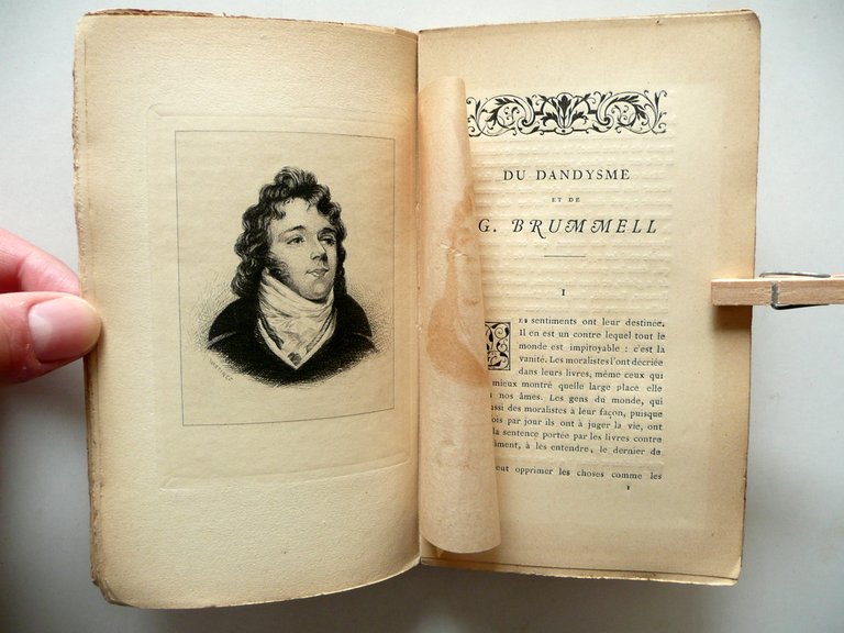 J. Barbey D'Aurevilly Du Dandysme et de Georges Brummell Lemerre …