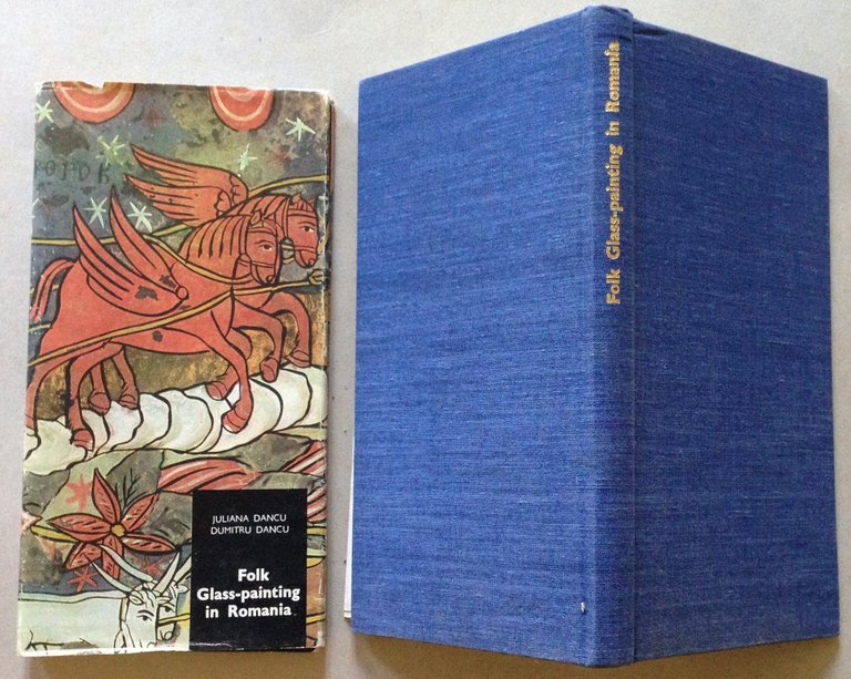 J. Dancu D. Dancu Folk Glass Painting in Romania Meridiane Publishing House 1982