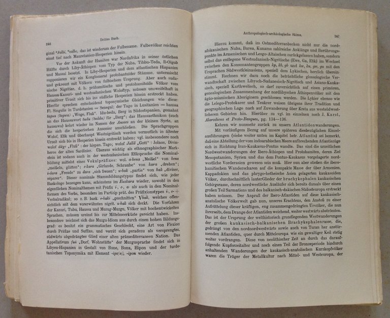 J. Karst Origines Mediterraneae Die Vorgeschichtlichen Mittelmeervolker 1931