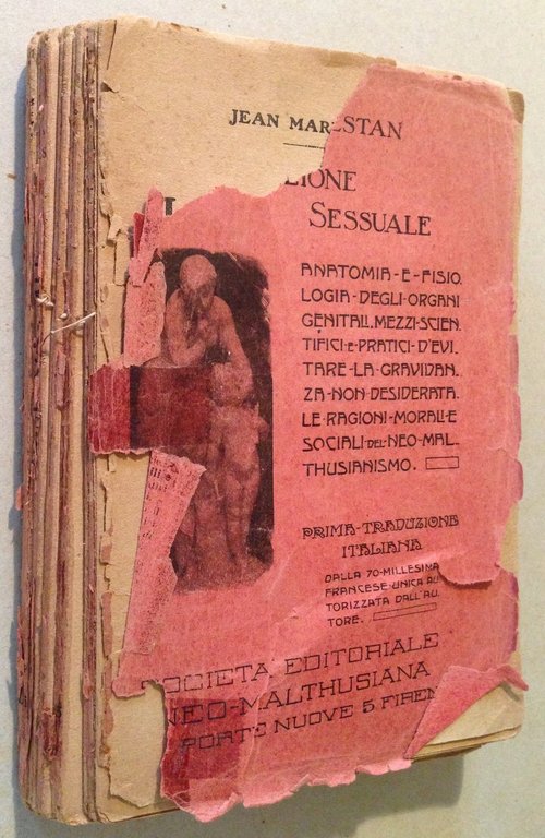 J. Marestan L'Educazione Sessuale Societ‡ Editoriale Neo Malthusiana Firenze s.d