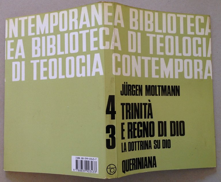 J. Moltmann Trinit‡ e Regno di Dio La Dottrina Queriniana …