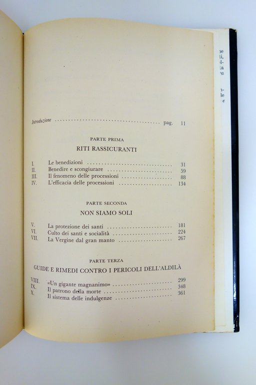 Jean Delumeau Rassicurare e Proteggere Rizzoli Milano 1992