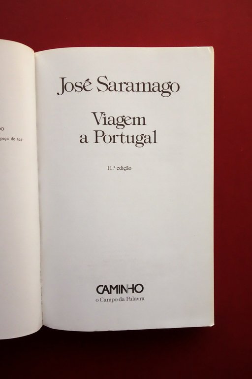 JosË Saramago Viagem a Portugal Caminho Lisboa 1995 11∞ Edizione … | Immagine Gallery 4