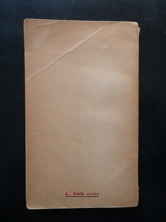 Joseph Roth Confessione al Tari Bari Bianchi Giovini 1946 Prima …