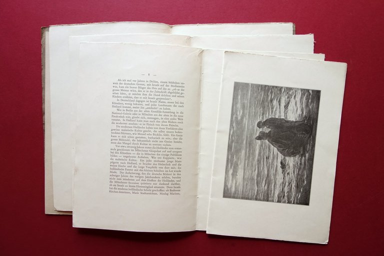 Jozef Israels von Max Liebermann Bruno Cassirer Berlin 1902 Pittura