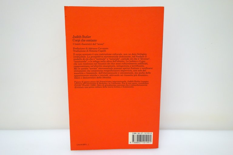 Judith Butler Corpi che Contano Limiti Discorsivi del Sesso Feltrinelli … | Immagine Gallery 2