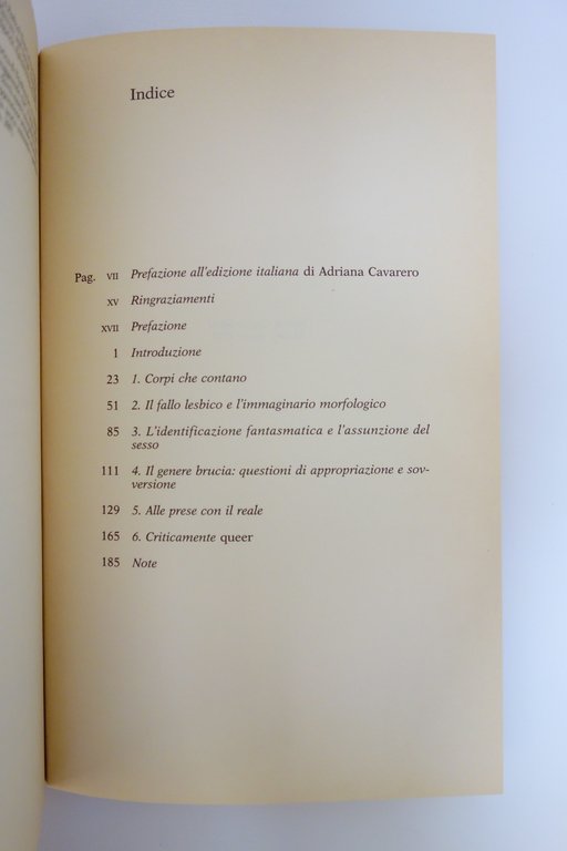 Judith Butler Corpi che Contano Limiti Discorsivi del Sesso Feltrinelli … | Immagine Gallery 3