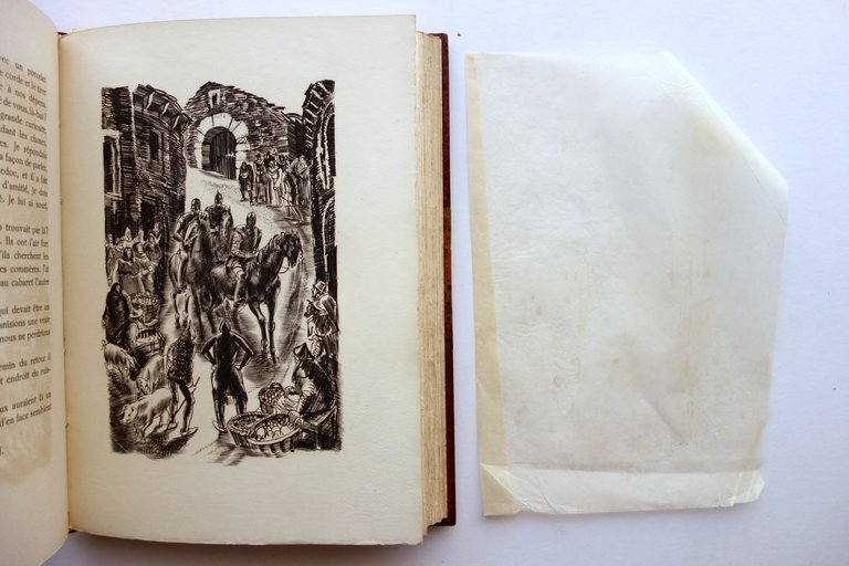 Jules Romains Bertrand de Ganges Flammarion 1949 Decaris Tavole Disegno …